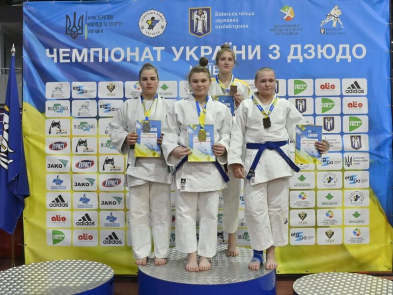 Дзюдоїстки з Полтавщини здобули медалі на чемпіонаті України