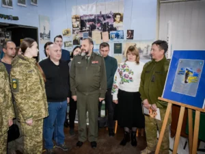 З нагоди Дня Збройних Сил України в Полтаві створили виставку нарукавних шевронів ЗСУ