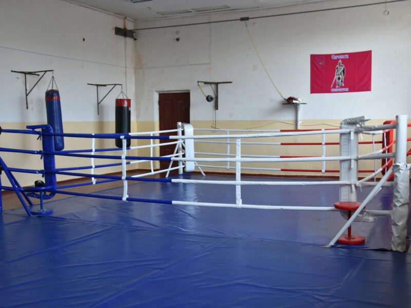 Пирятинська громада отримала сучасний боксерський ринг завдяки партнерству з бізнесом