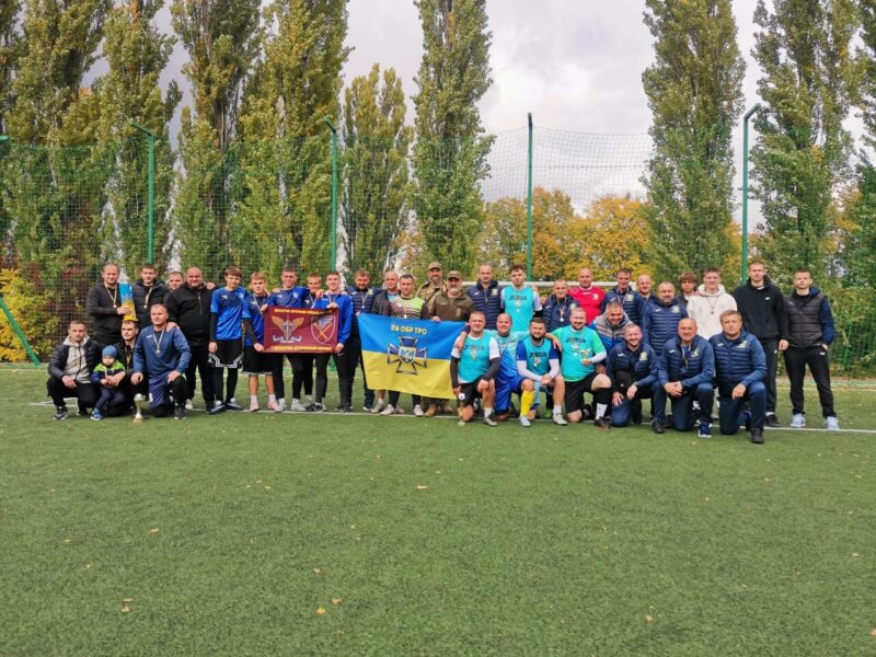 У Полтаві провели благодійний футбольний турнір на підтримку добровольців ДФТГ
