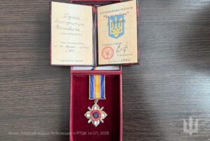 У Хорольській громаді передали державну нагороду родині полеглого в бою захисника