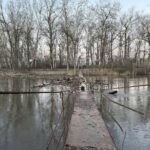 Весняне водопілля під Полтавою: Ворскла затопила дачі в Булановому та бази відпочинку в Нижніх Млинах