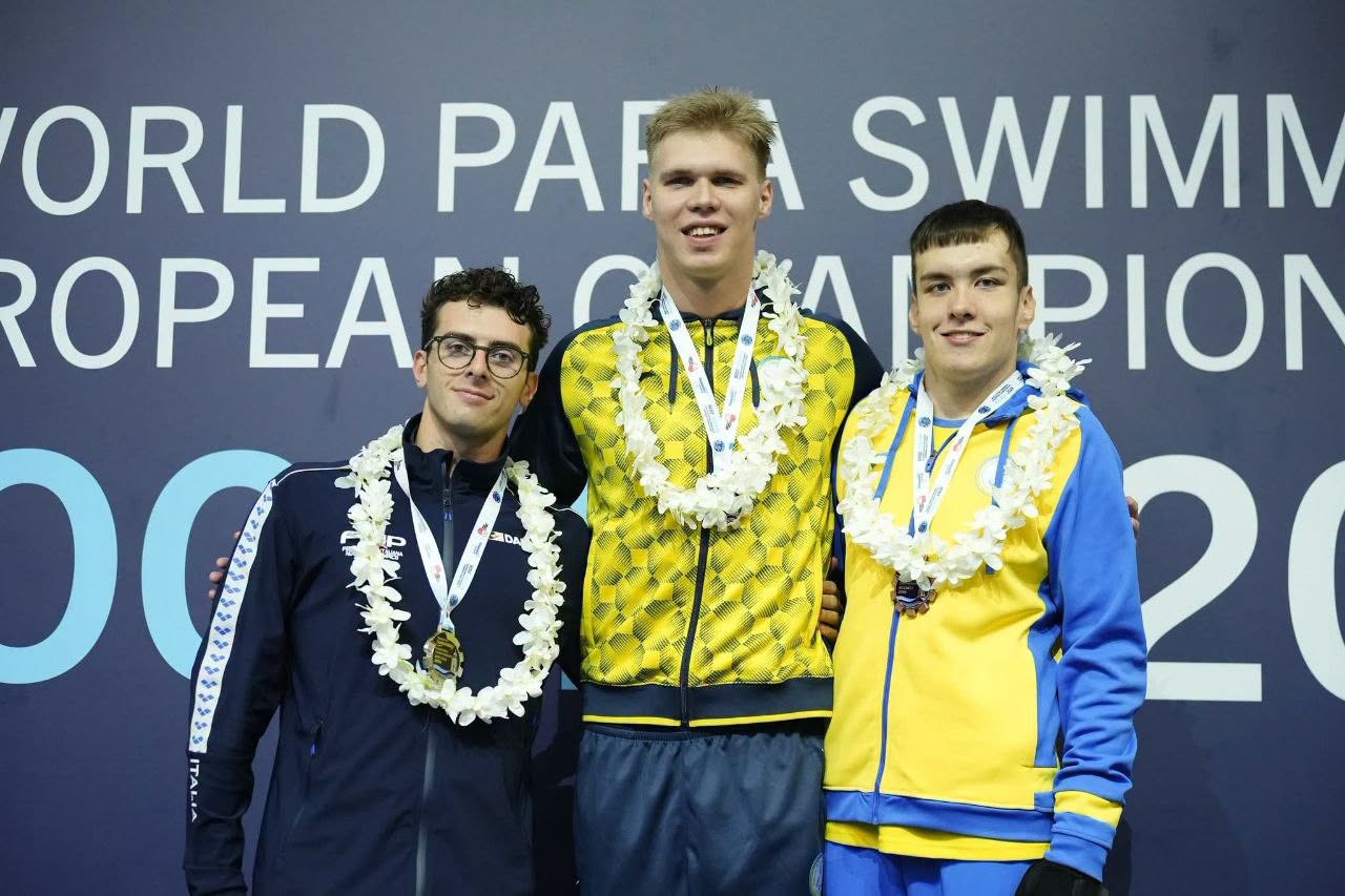 параплавці Полтавщини здобули медалі на чемпіонаті Європи