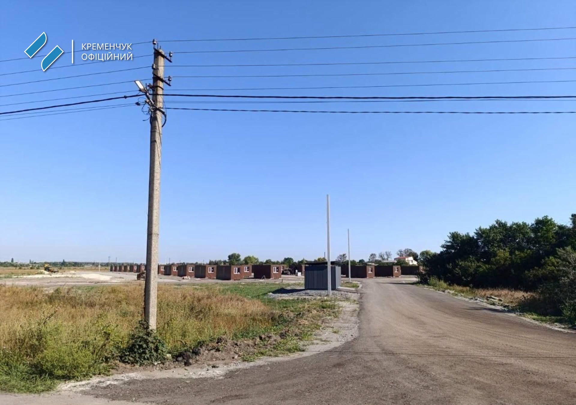 встановлення модульного містечка у Потоках