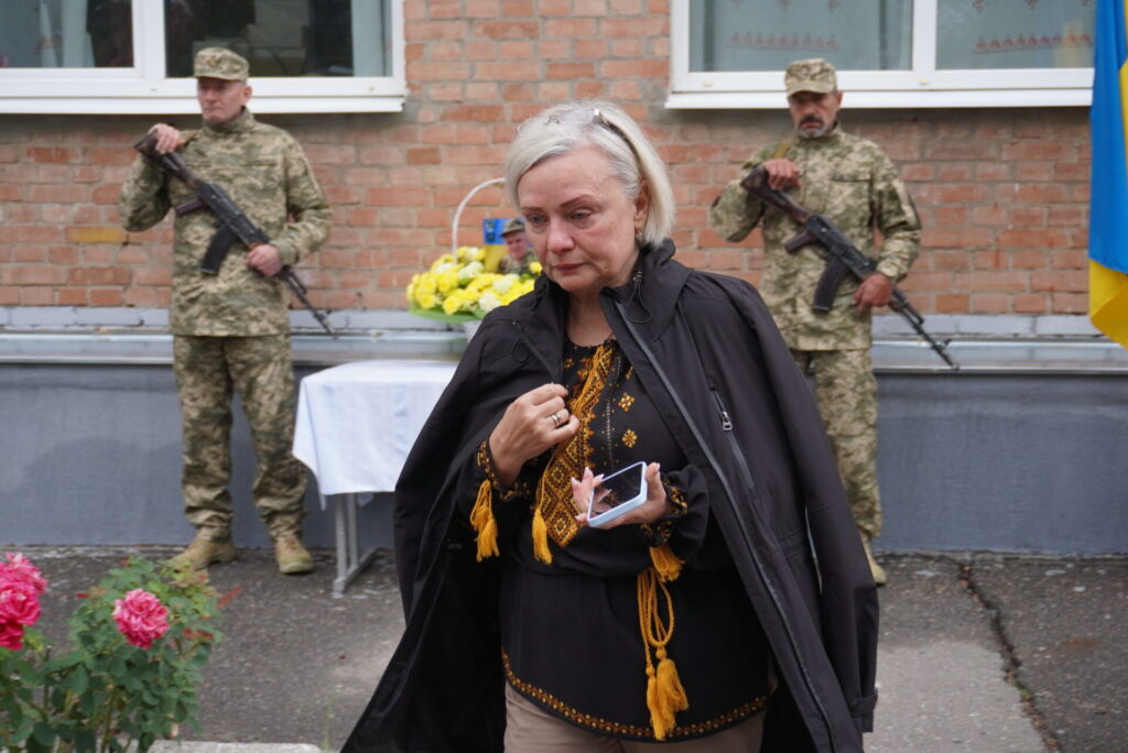 Дружина полеглого військового - Оксана Писаренко 
