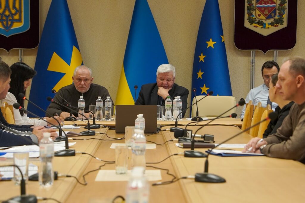 засідання комісії депутатів облради
