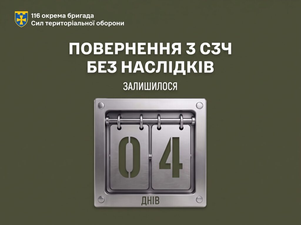 Шанс повернутися в стрій: 116 бригада ТрО роз’яснює умови спрощеної процедури для військових у СЗЧ