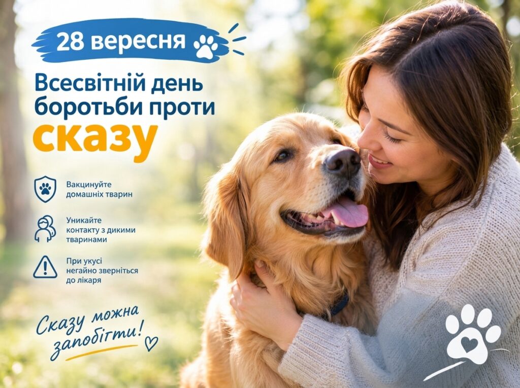 Всесвітній день боротьби зі сказом: як запобігти смертельній недузі