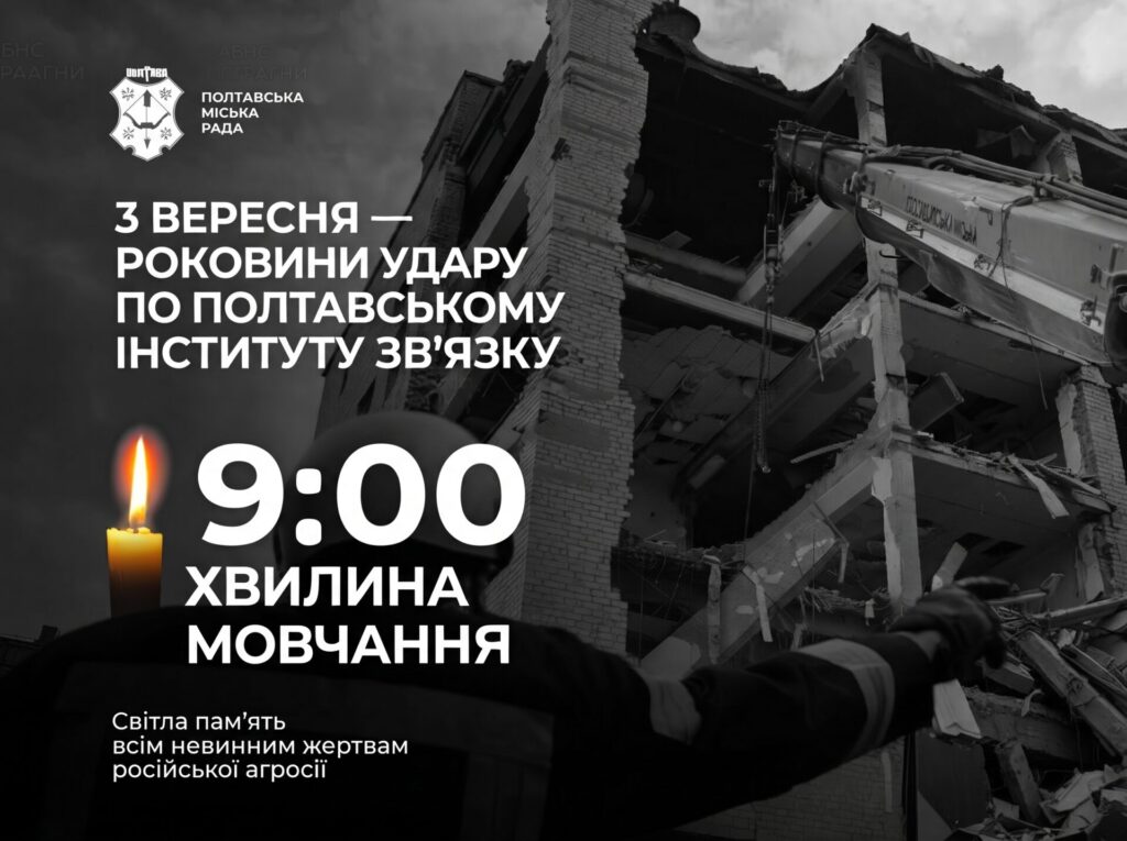 Три роки тому російські окупанти завдали ракетного удару по Інституту зв’язку