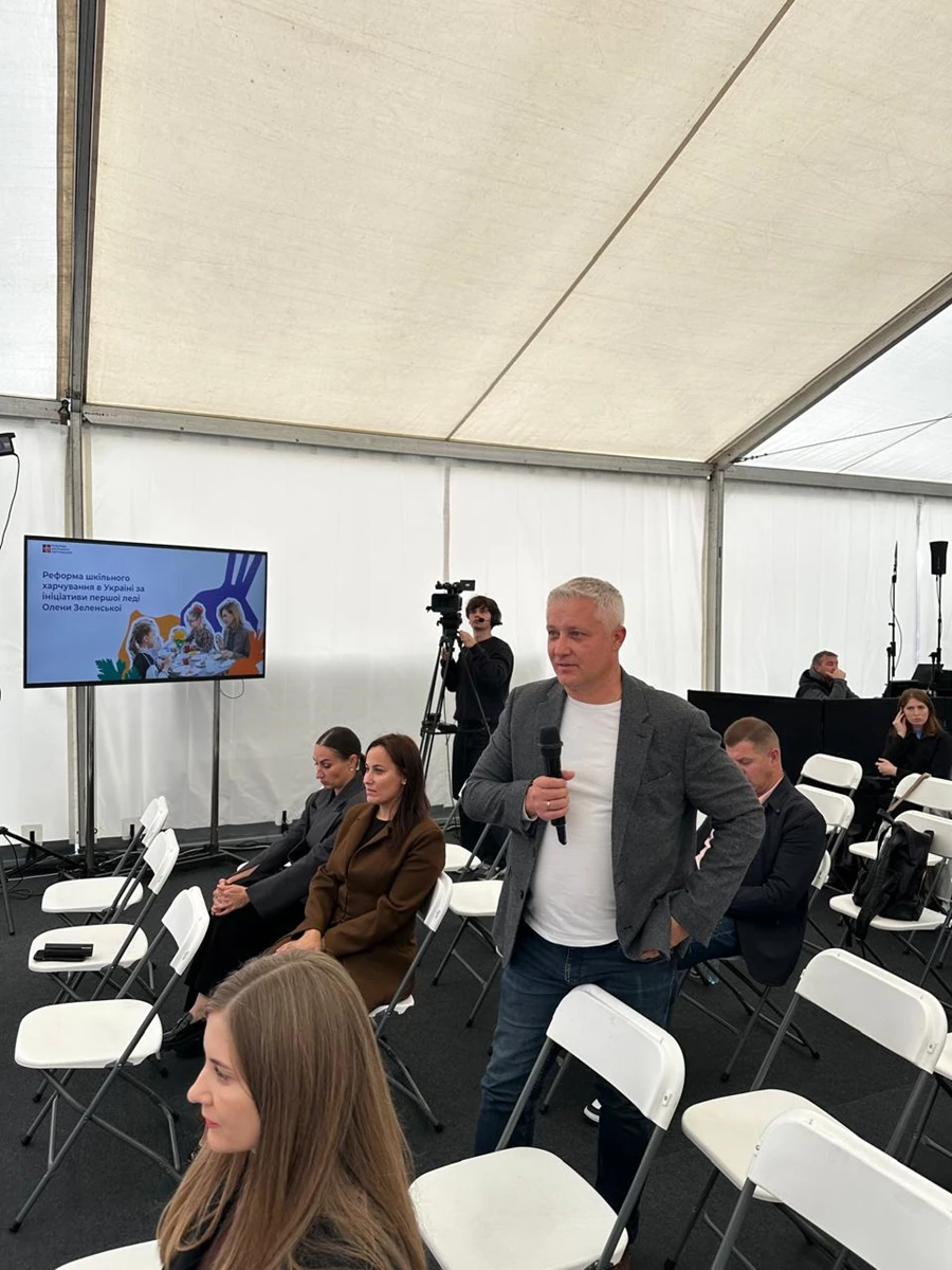 ознойомлення з роботою фабрики-кухні у Бучі