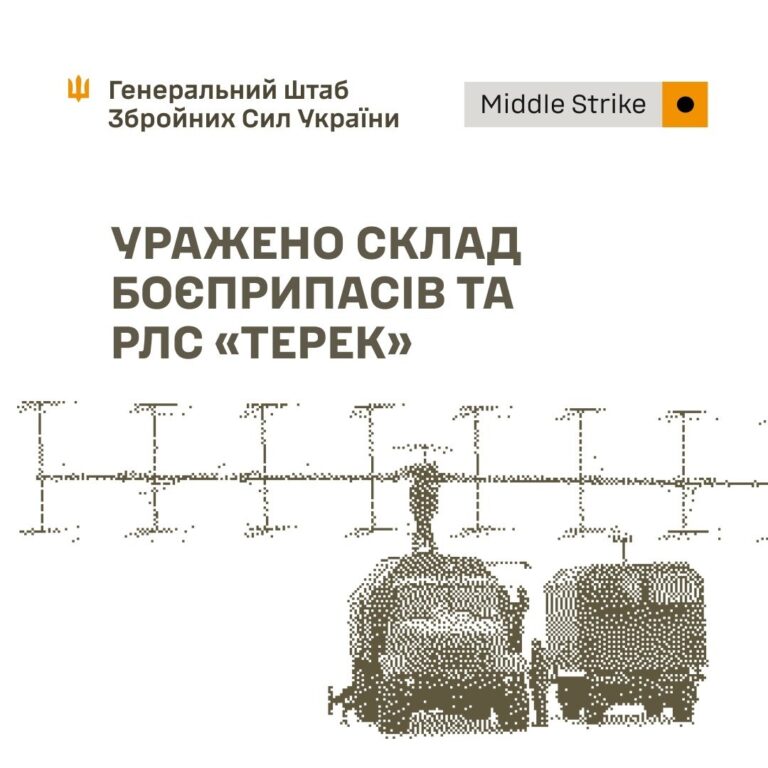 Мінус «очі» ворожої ППО: українські воїни уразили станцію «Терек» та ворожий склад БК