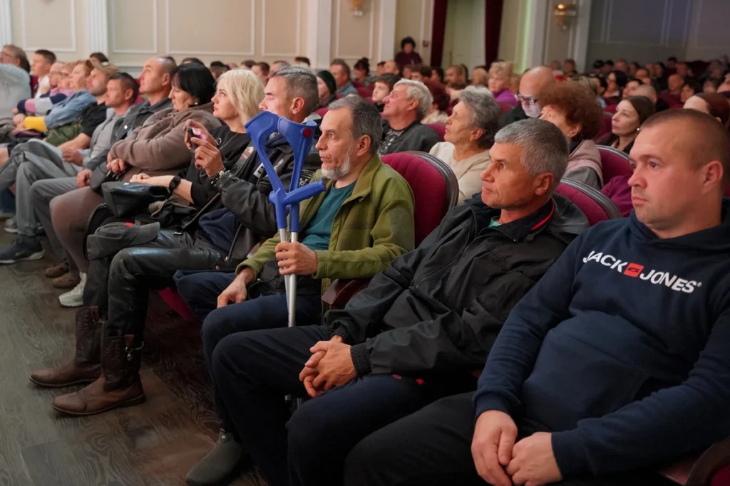 ветерани в залі