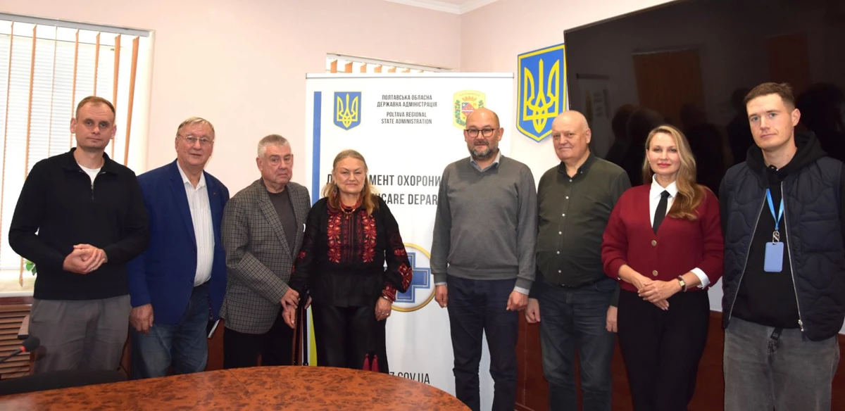 Місія експертів ВООЗ на Полтавщині: розвиток партнерства та посилення протидії туберкульозу