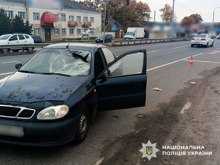У Копилах під Полтавою на переході збили 19-річного хлопця: його госпіталізували