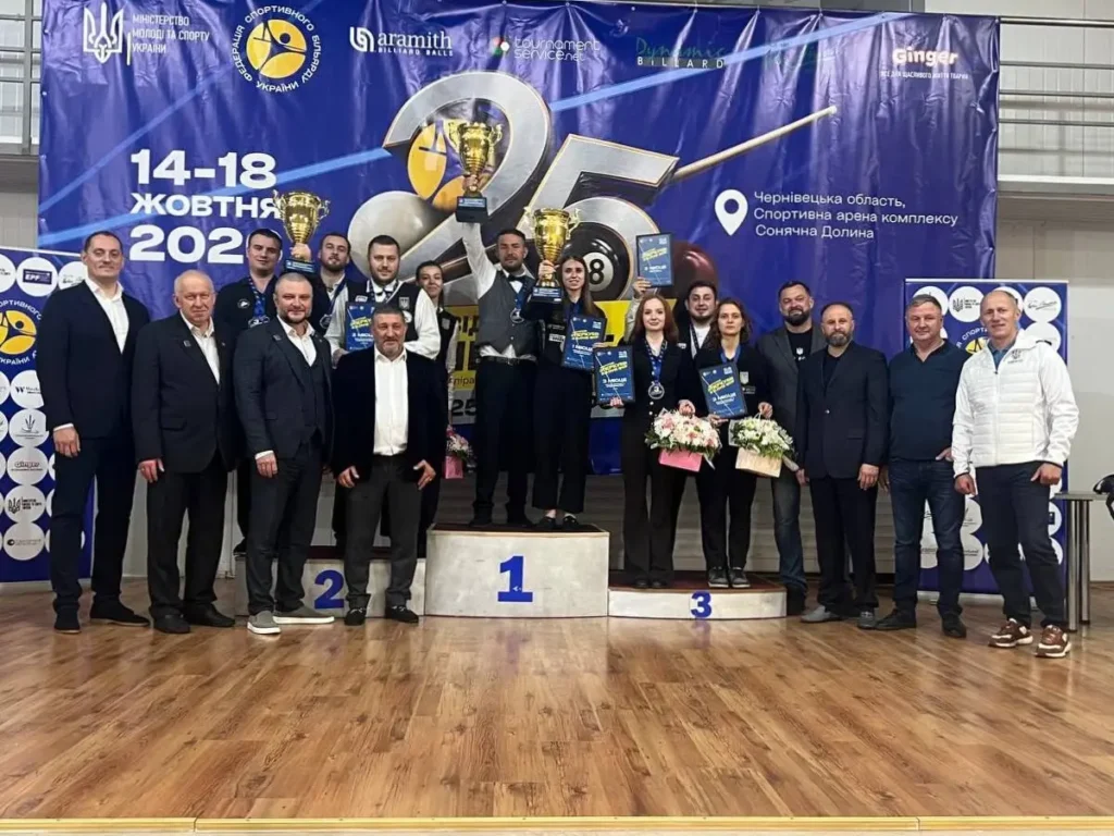 Спортсмени збірної області вибороли нагороди на Суперкубку України з більярду