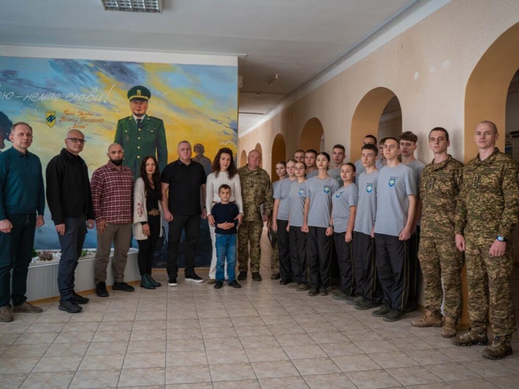 «Герої живуть, поки про них пам’ятають»: у Полтаві відкрили мурал пам’ять Віталія Грицаєнка