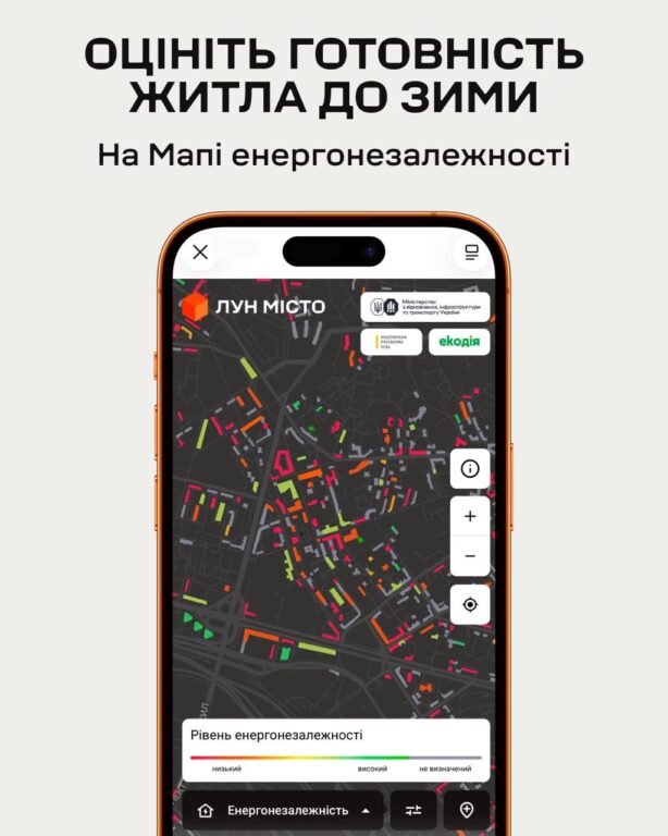мапа енергозалежності