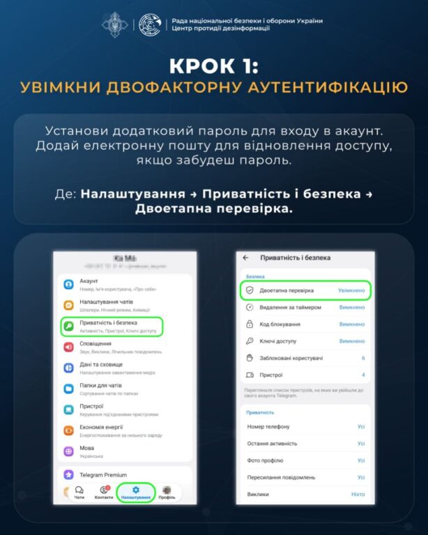 крок 1