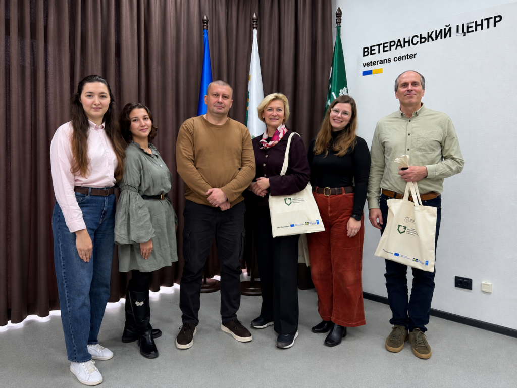 Як у Полтаві підтримують ветеранів: досвідом із норвезькою делегацією поділився Ветеранський центр