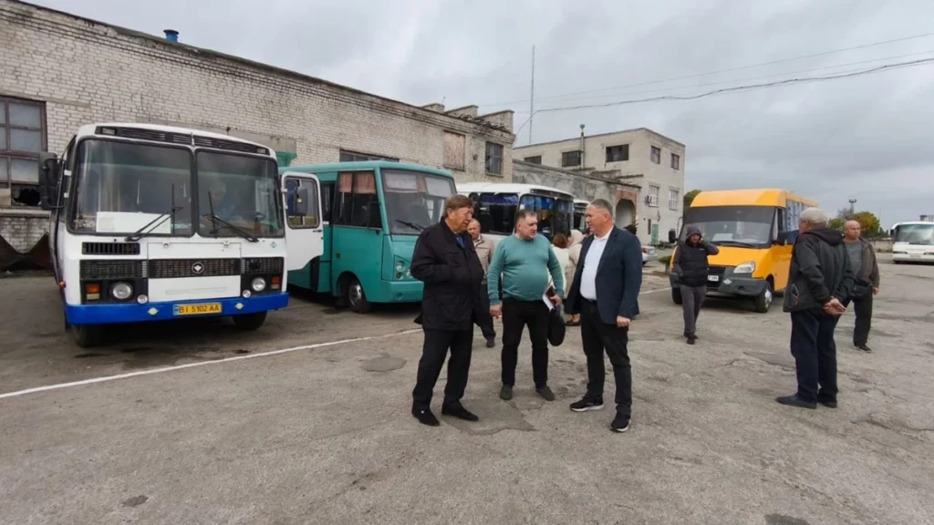 перевірка автобусів