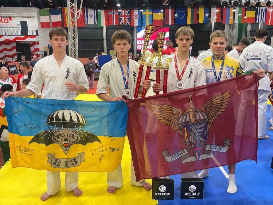 Полтавські спортсмени вибороли дві нагороди на чемпіонаті Європи з кіокушинкай карате серед кадетів