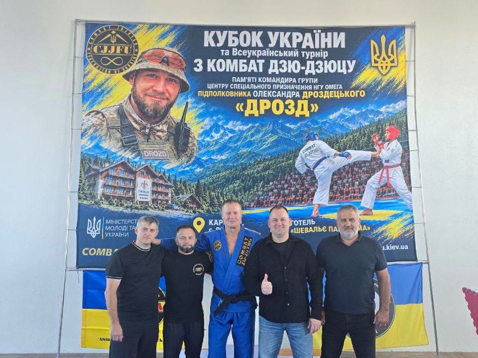 Олександр Беберін здобув перемогу на Кубку України з Комбат дзю-дзюцу
