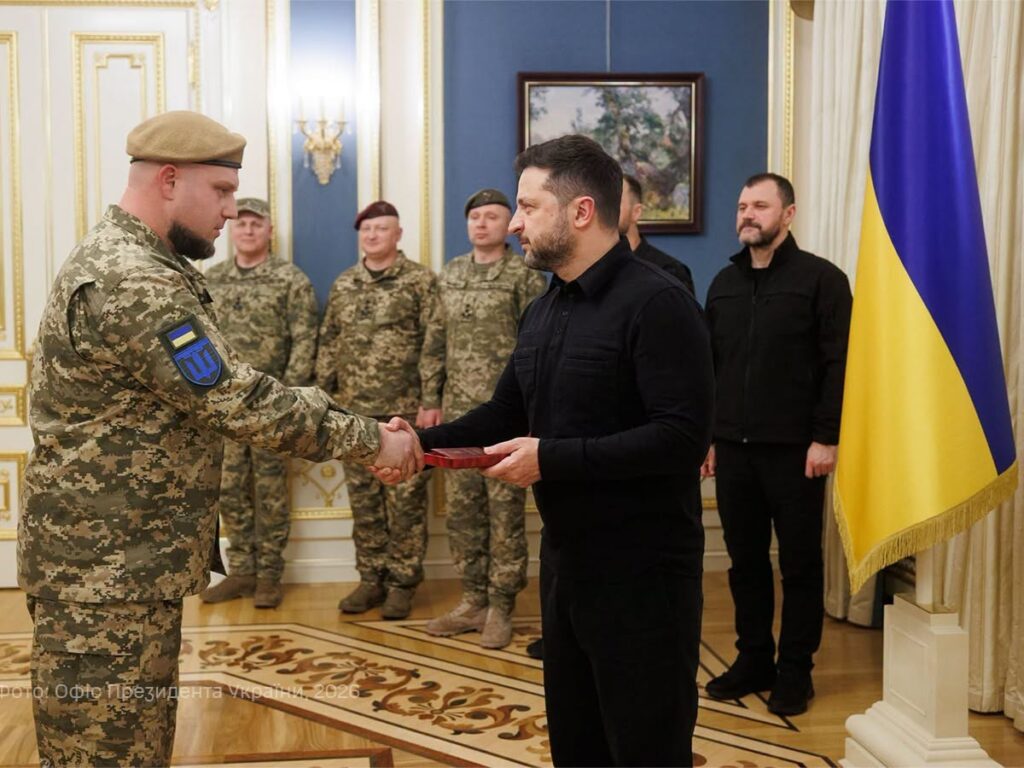 Президент нагородив військовослужбовця з Полтавщини орденом «За мужність» ІІ ступеня