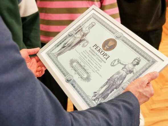 Студентська команда гумористів із ПДАУ встановила Національний рекорд України