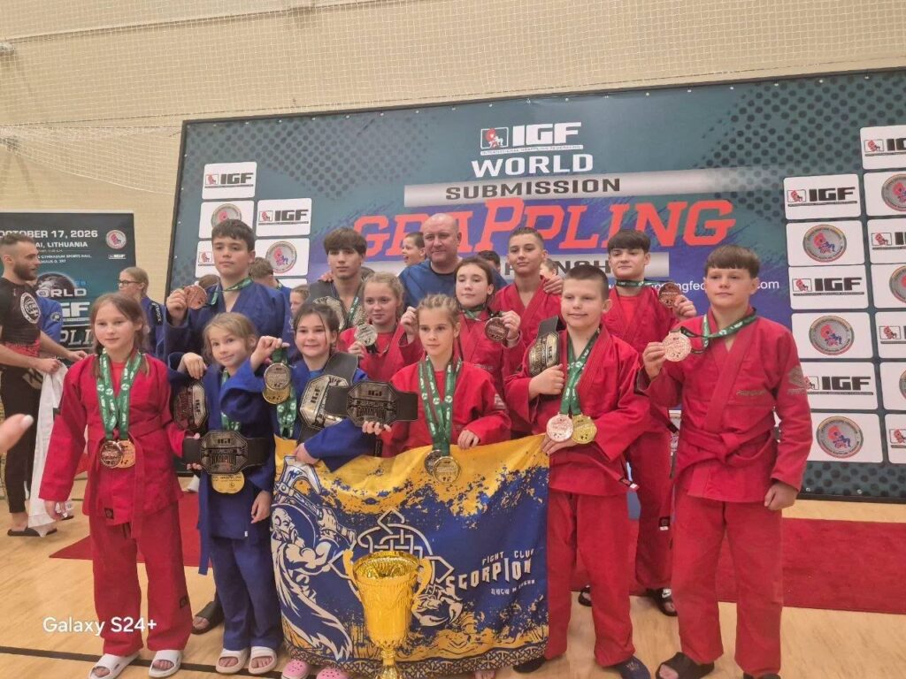 Представники Полтавщини вибороли 18 медалей на чемпіонаті світу з грепплінгу в Литві