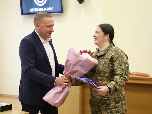 У Кременчуці нагородили нацгвардійців з нагоди 26-ї річниці заснування військової частини