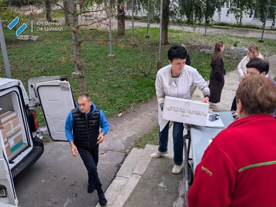 Лікарня планового лікування в Кременчуку отримала медикаменти від французьких благодійників