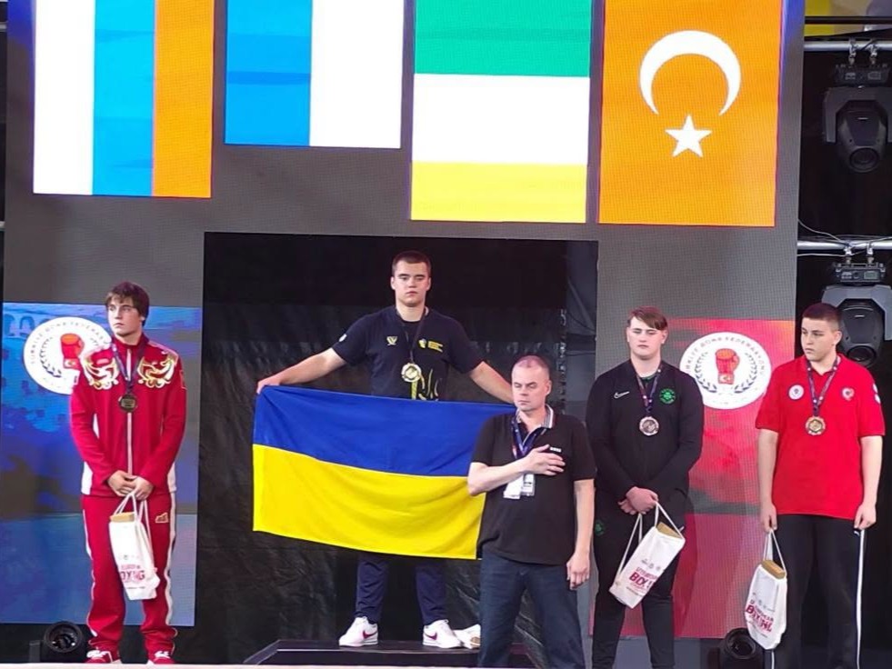 Полтавець Давид Бочкарьов став чемпіоном Європи з боксу серед юнаків до 15 років