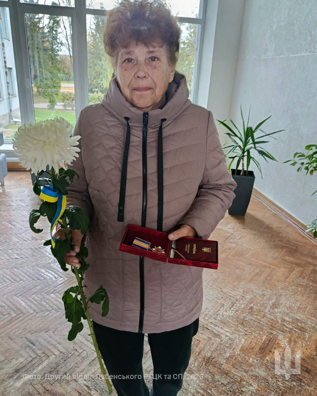 матері Загиблого воїна передали орден "За мужність" ІІІ ступеня