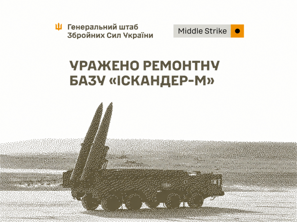 Мінус ремонтна база «Іскандер-М», РЛС, склади та жива сила противника, – Генштаб ЗСУ