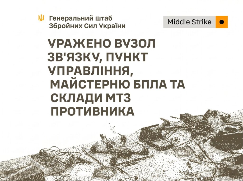Вузол зв’язку в Мелітополі, пункти управління та склади ворога: Сили оборони завдали нових ударів по тилах окупантів
