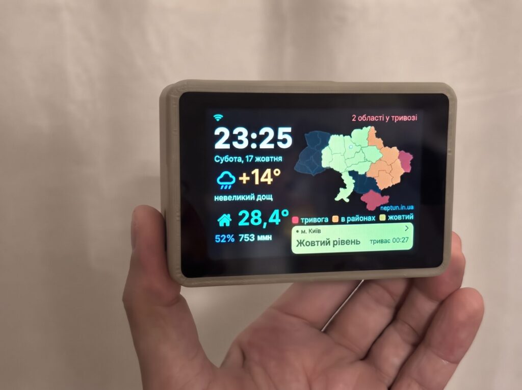 Розумний годинник із вбудованою картою тривог: український бренд skryp_tech презентував новий девайс