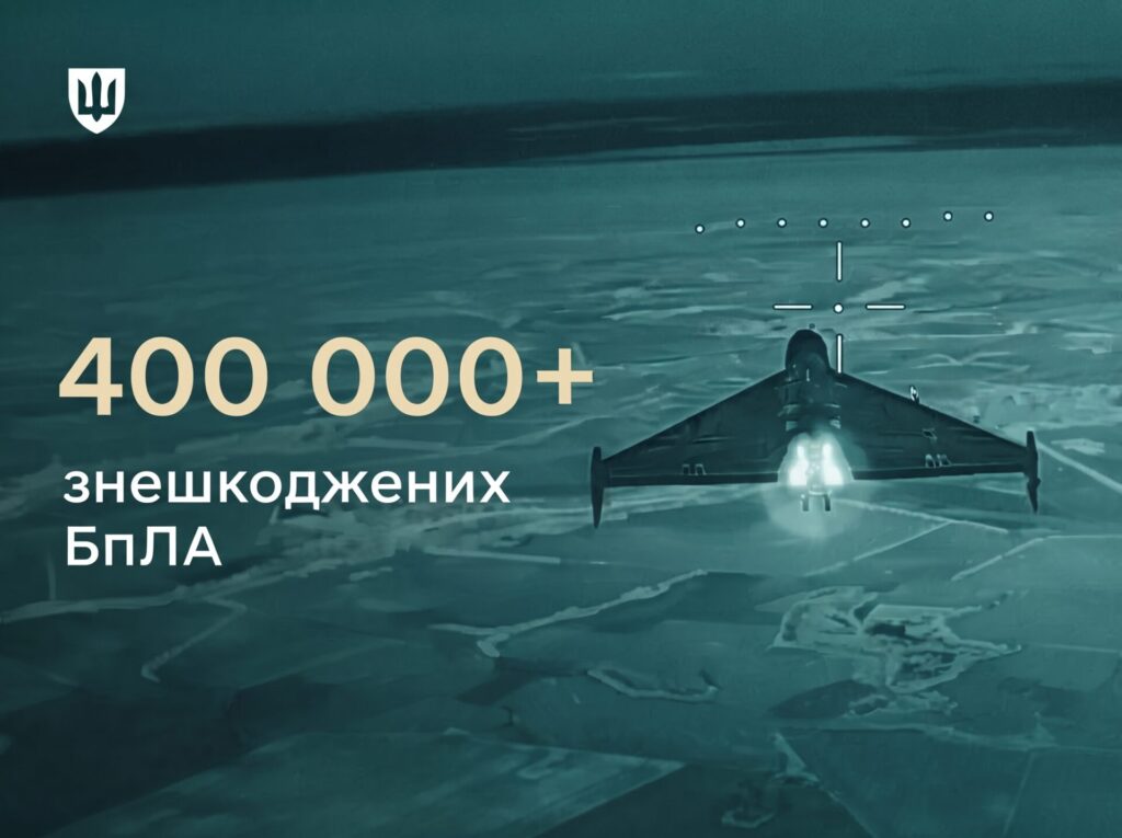 Понад 400 тисяч знищених безпілотників: Міноборони про результати роботи Сил оборони у 2026 році