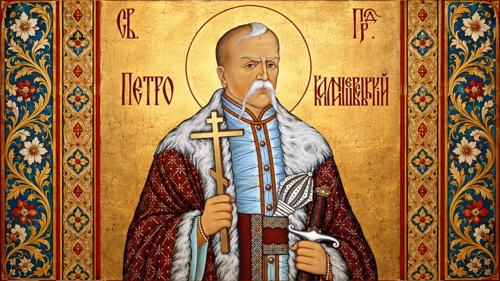 ікона з петром Калнишевським