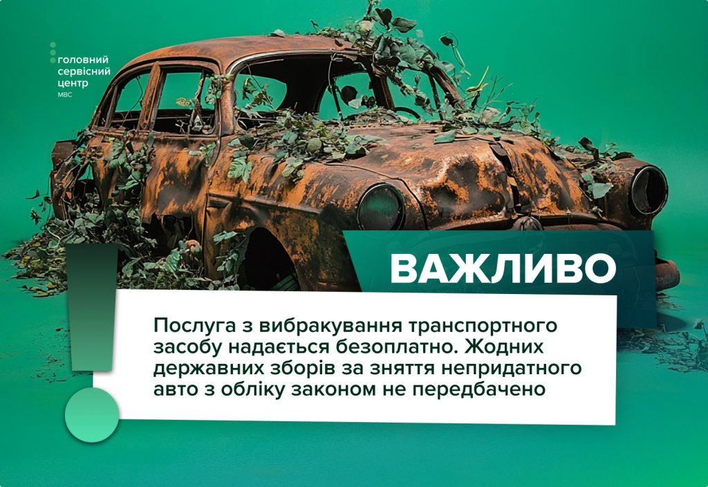 знищене авто 