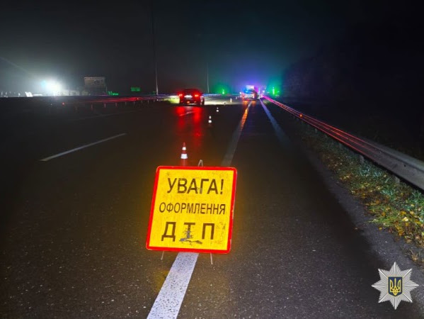 Ніч ДТП на дорогах Полтавщини: троє аварій за один вечір забрали життя двох людей, ще двоє травмовані